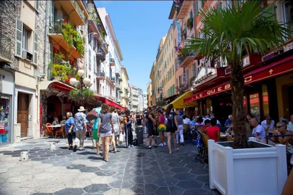 Studio A Louer Au Coeur Du Carre Dor A Nice, Rue Dalpozzo A 150 Metres Des Plages エクステリア 写真
